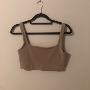 Aritzia square neck bra top